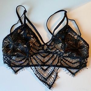 NWT Express Sheer Lace Bralette